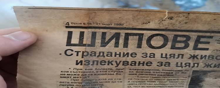 Старовремски печати, намерени в училищата